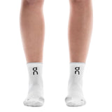 ON Performance Run Sock - Front View