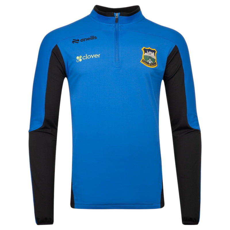 O'Neills Tipperary GAA Graham Brushed Kids Half Zip Top