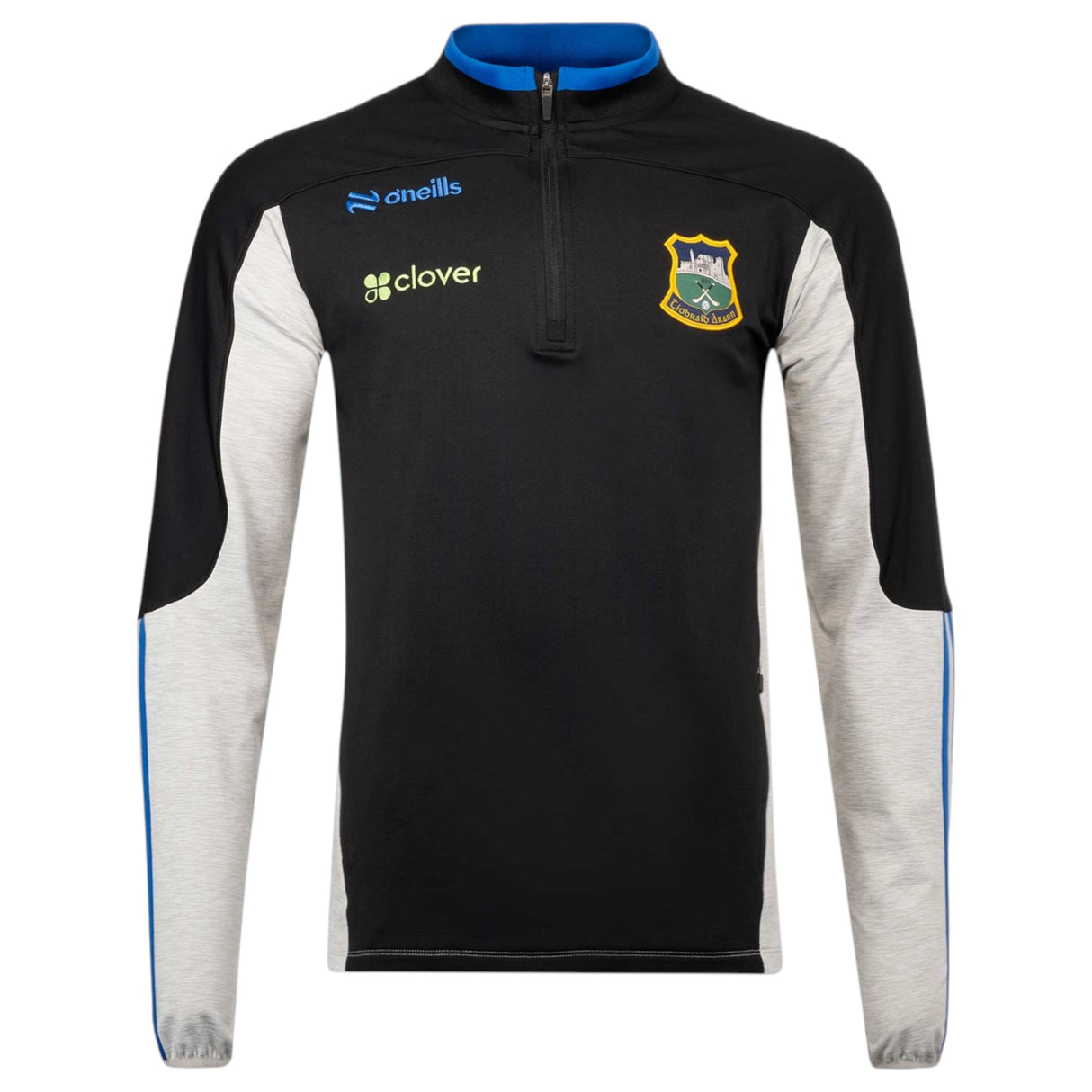 O'Neills Tipperary GAA Graham Brushed Kids Half Zip Top