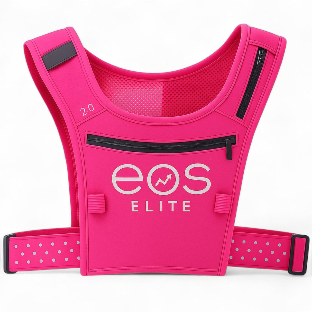 EOS Elite UltraLight 2.0 Reflective Running Vest Front View