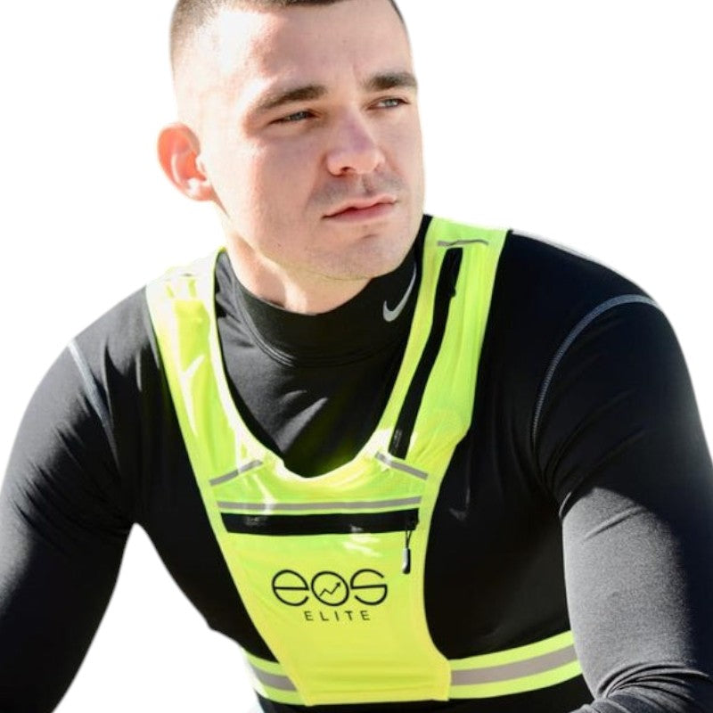 EOS Elite IlluminLight 2.0 Reflective Running Vest Front View