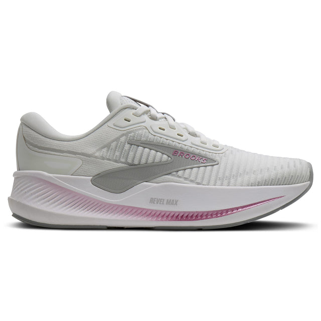 Brooks Womens Revel Max White