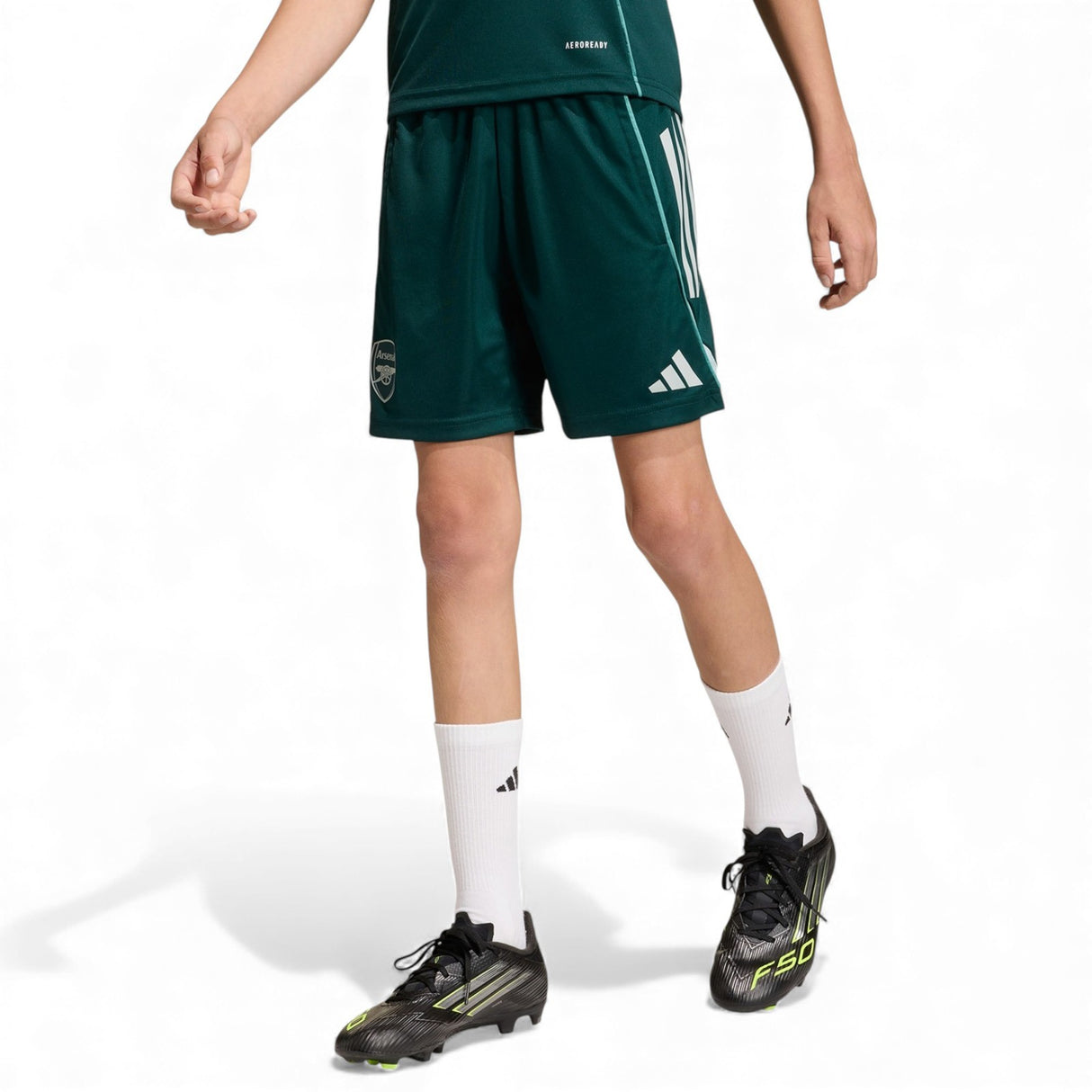 adidas Arsenal FC Tiro 25 Competition Kids Football Training Shorts