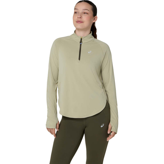 ASICS Nagino™ Run Half Zip Womens Long Sleeve Top