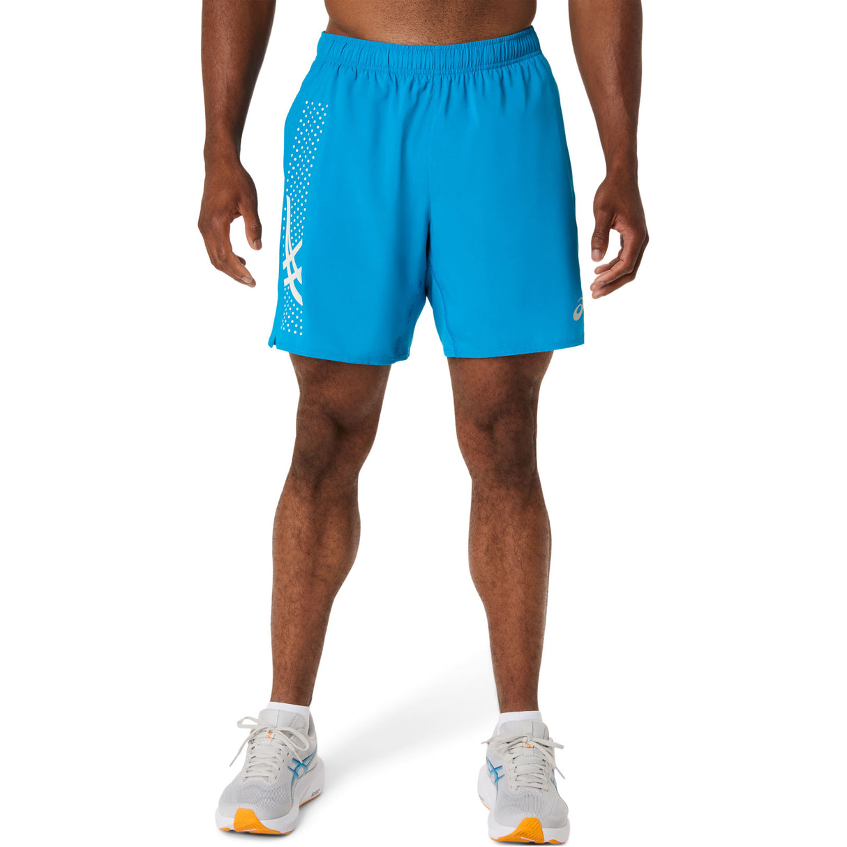 ASICS MENS ICON 7IN SHORT BLUE