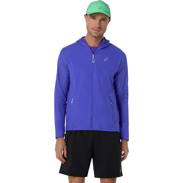 Asics Road Packable Mens Wind-Resistant Running Jacket