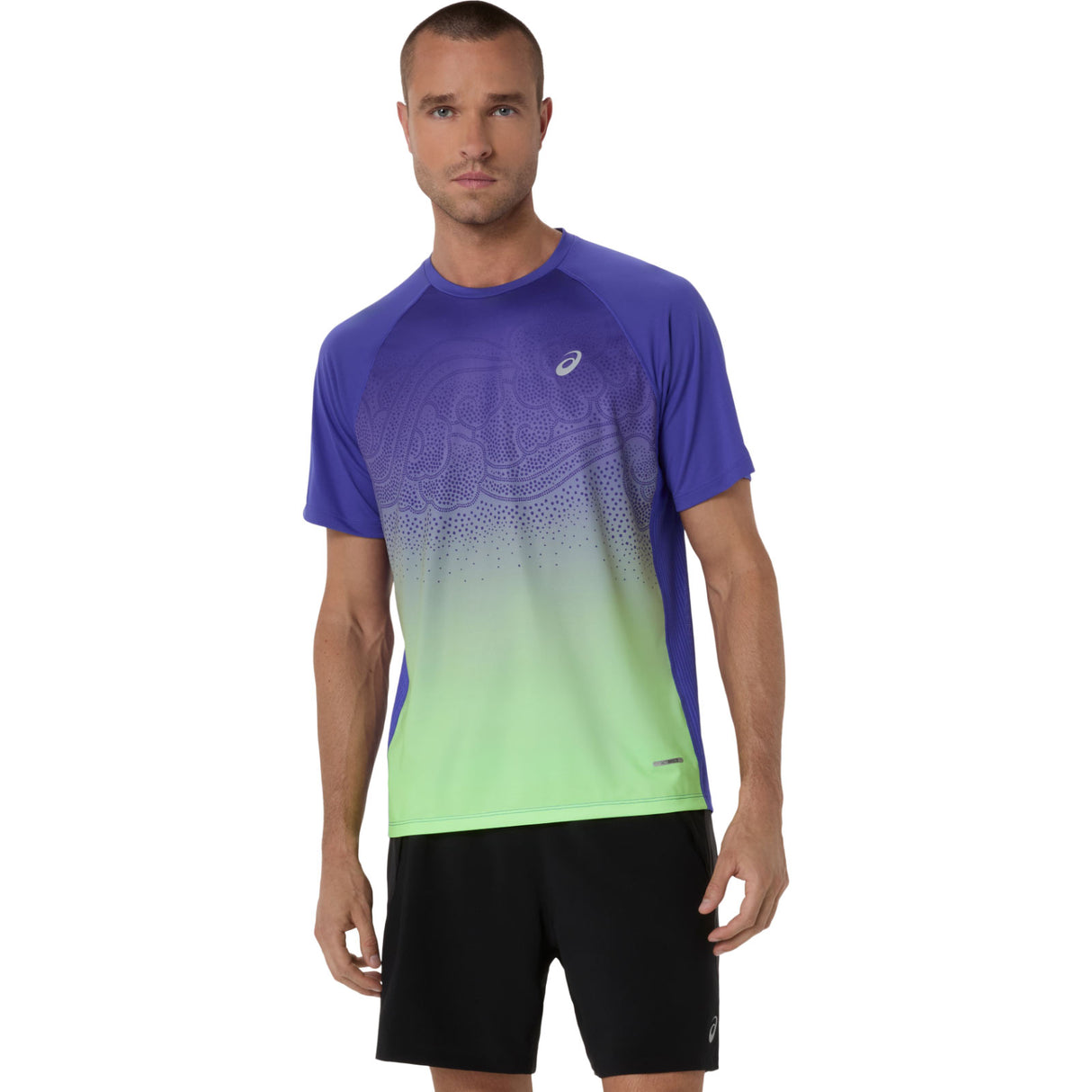 Asics Road Fade Mens Lightweight Short-Sleeve Top