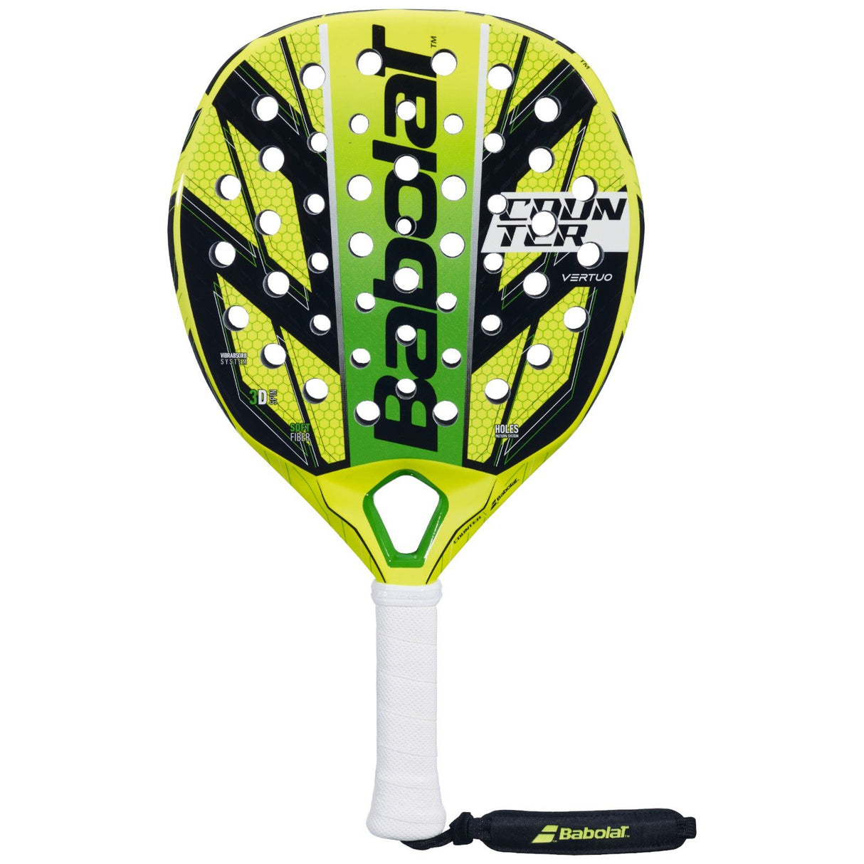 Babolat Counter Verturo Padel Racket Front View 
