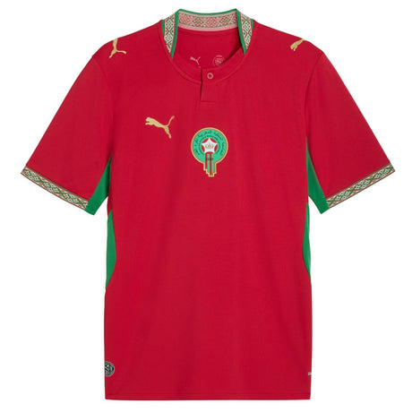 Puma Morocco Football World Cup 2026 Mens Home Jersey