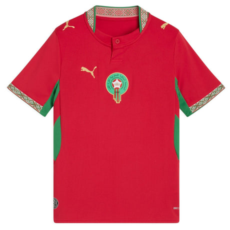 Puma Morocco Football World Cup 2026 Kids Home Jersey