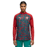 Puma Portugal Football World Cup Mens Warmup Quarter-Zip