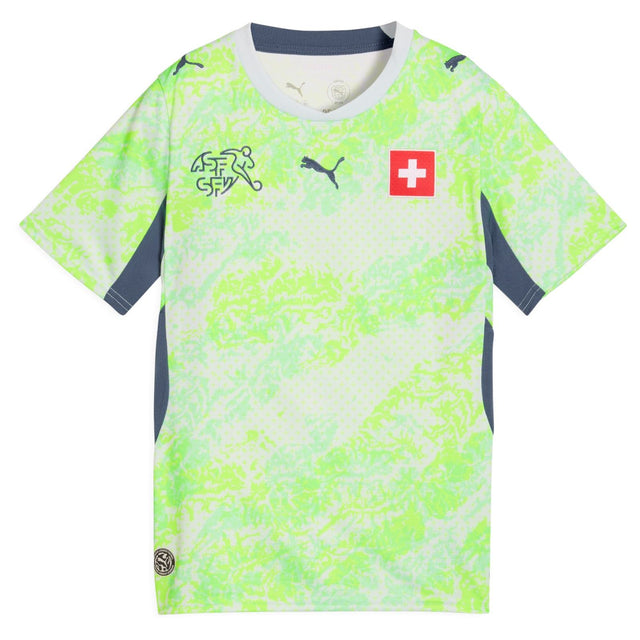 Puma Switzerland Football World Cup 2026 Kids Away Jersey