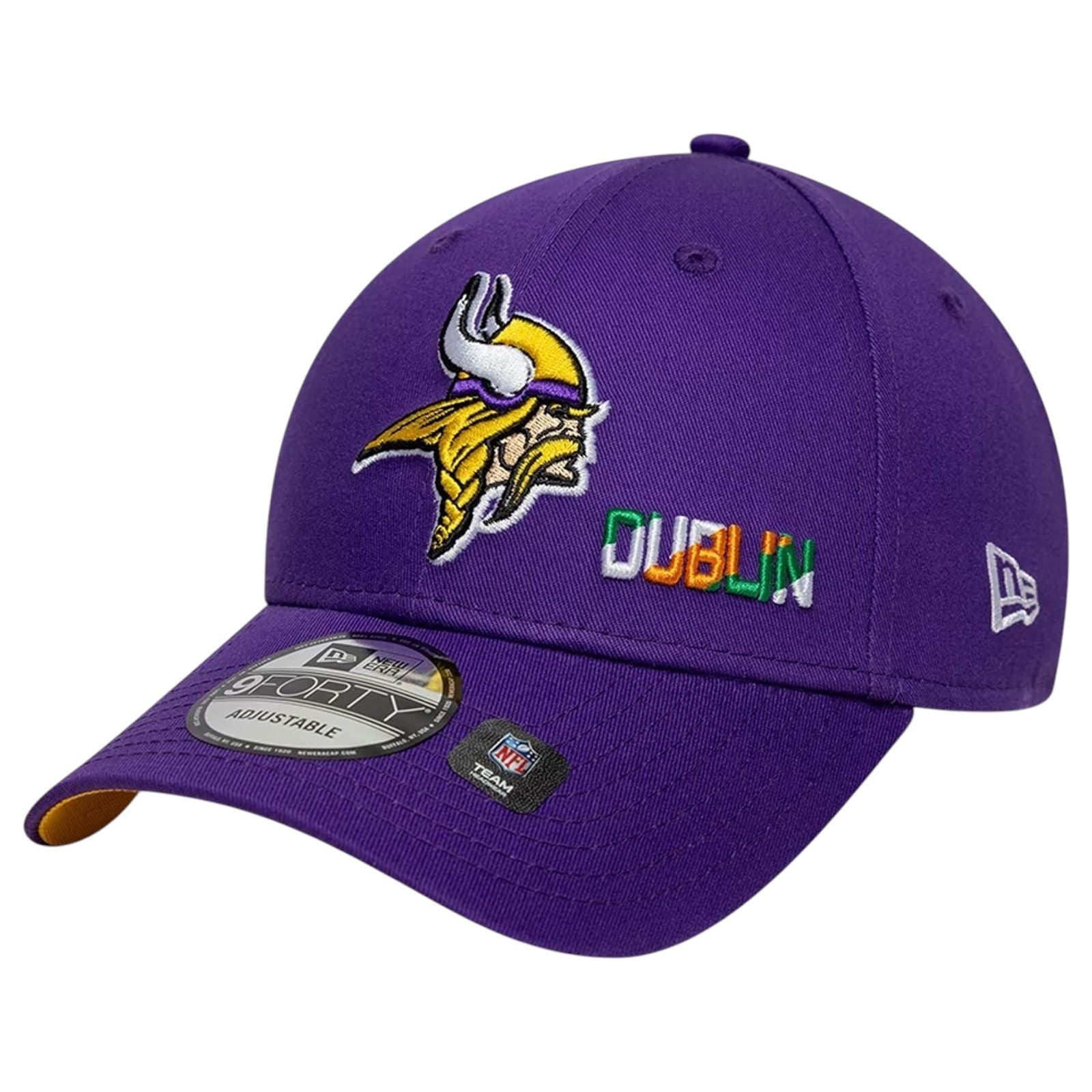 New Era Vikings NFL Dublin Game 2025 9FORTY Adjustable Cap