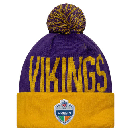 New Era Vikings NFL Dublin Game 2025 Beanie Hat