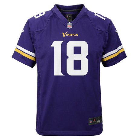 NIKE VIKINGS JEFFERSON 18 KIDS JSY PUR