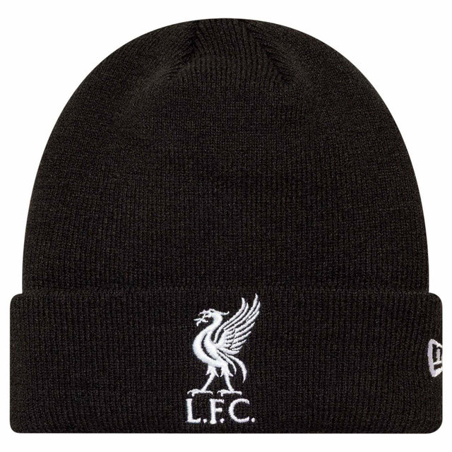 NEW ERA LFC 25 CUFF BEANIE BLACK/WHITE