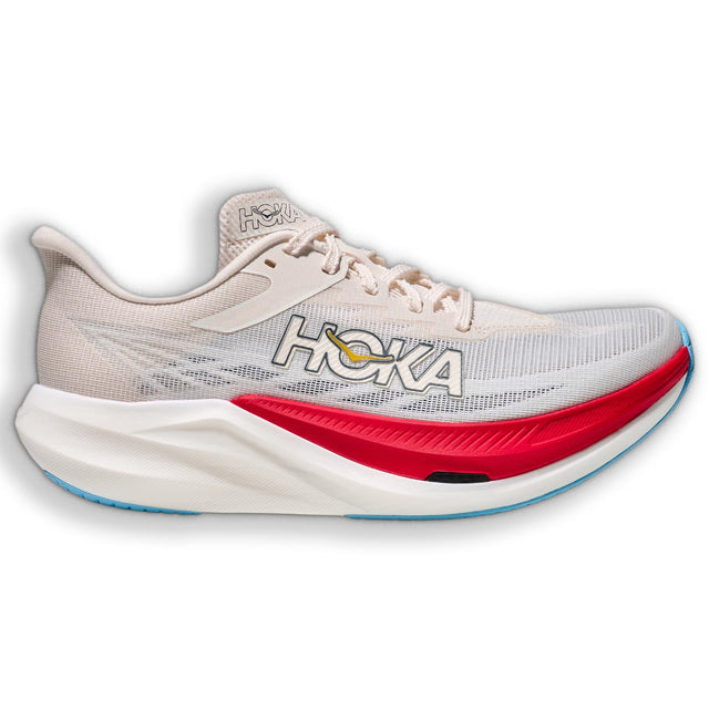 HOKA ROCKET X 3 MENS WHITE