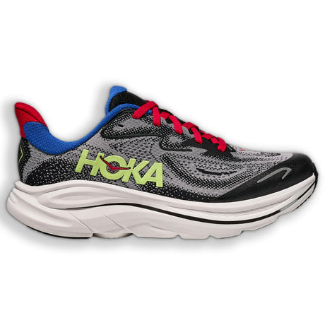 HOKA CLIFTON 10 BIG KIDS GREY