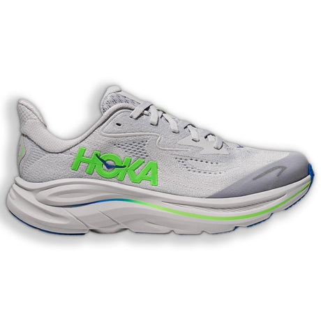 HOKA CLIFTON 10 BIG KIDS GREY