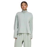 adidas Soft Lux All-Season Womens Half-Zip Training Top