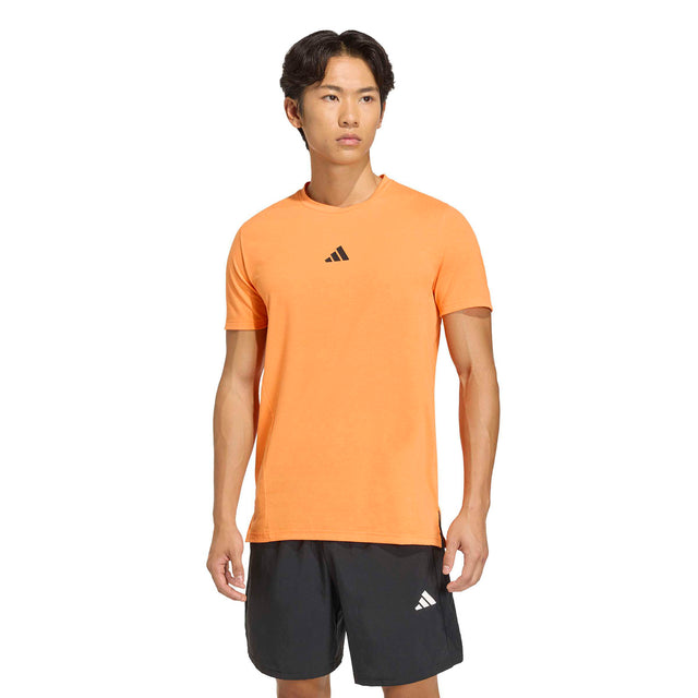 adidas Designed for Training Mens Short-Sleeve Workout Tee