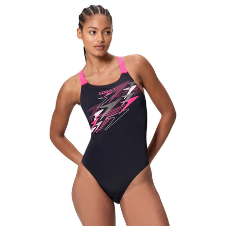 Speedo Endurance+ Medley Logo Medalist Womens Swimsuit