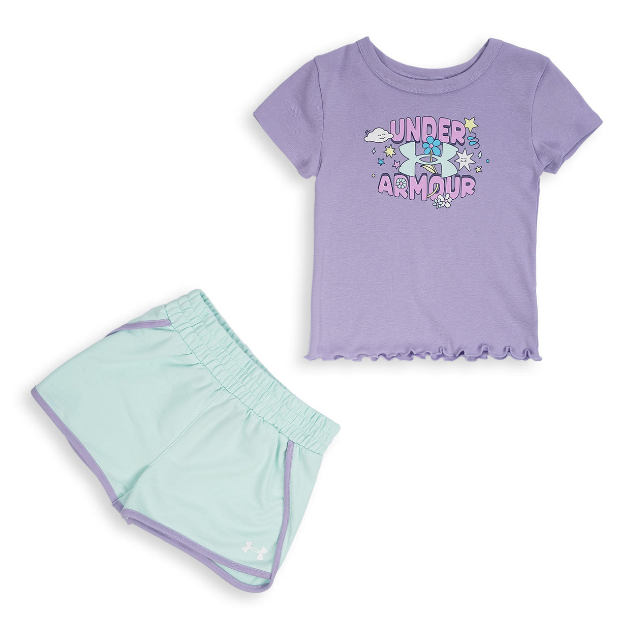 Under Armour Baby Tee Knit Short Set