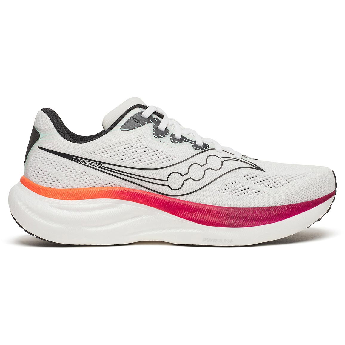 SAUCONY RIDE 19 MENS WHITE