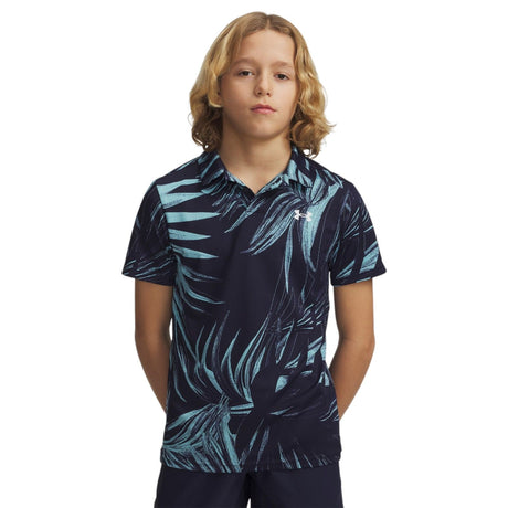 Under Armour Golf Matchplay Printed Kids Polo Shirt