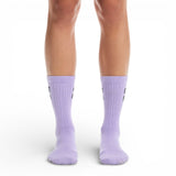 ON ON LOGO CREW SOCK WHITE