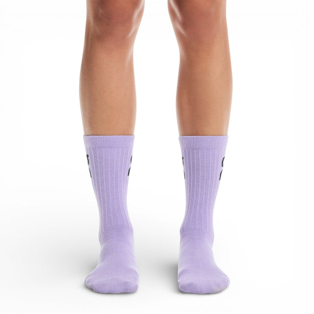 ON ON LOGO CREW SOCK WHITE