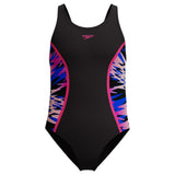 Speedo Hyperboom Splice Muscleback Girls One-Piece Swimsuit