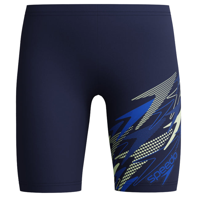 Speedo Medley Logo Chlorine-Resistant Boys Jammer