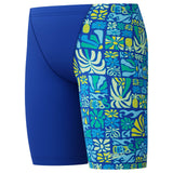 Speedo Boys Print V-Cut Jammer Blue