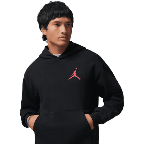 NIKE JORDAN JUMPMAN FLEECE HOODIE BLK
