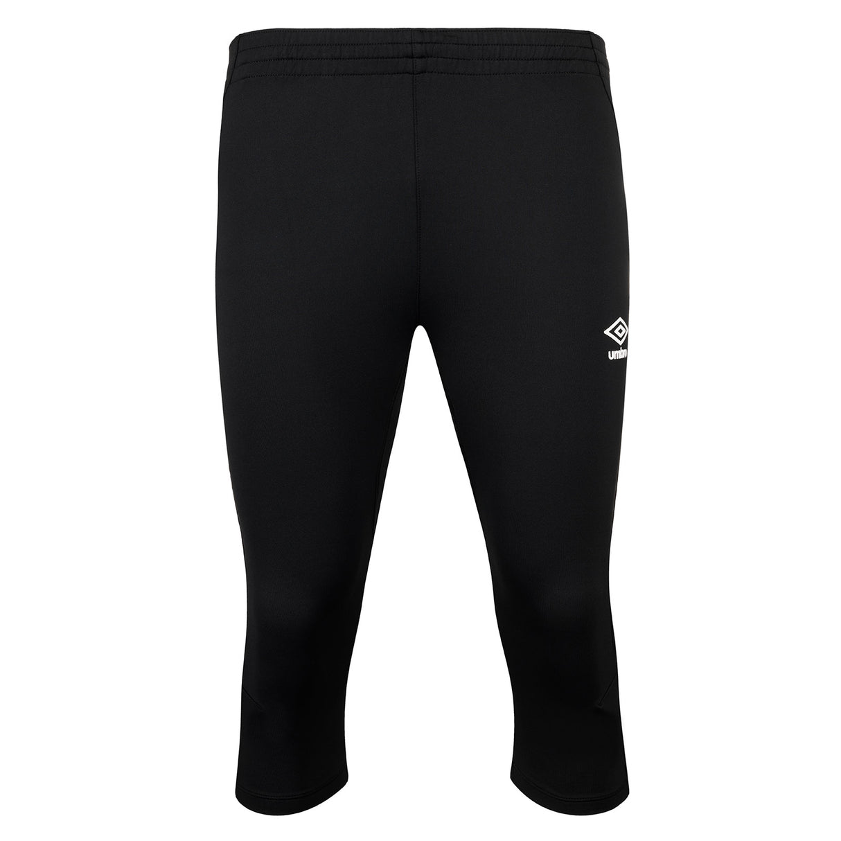 Umbro Mens 3/4 Length Logo Jogger Training Pants - Black