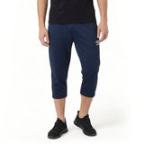 Umbro Mens 3/4 Length Logo Jogger Training Pants - Navy