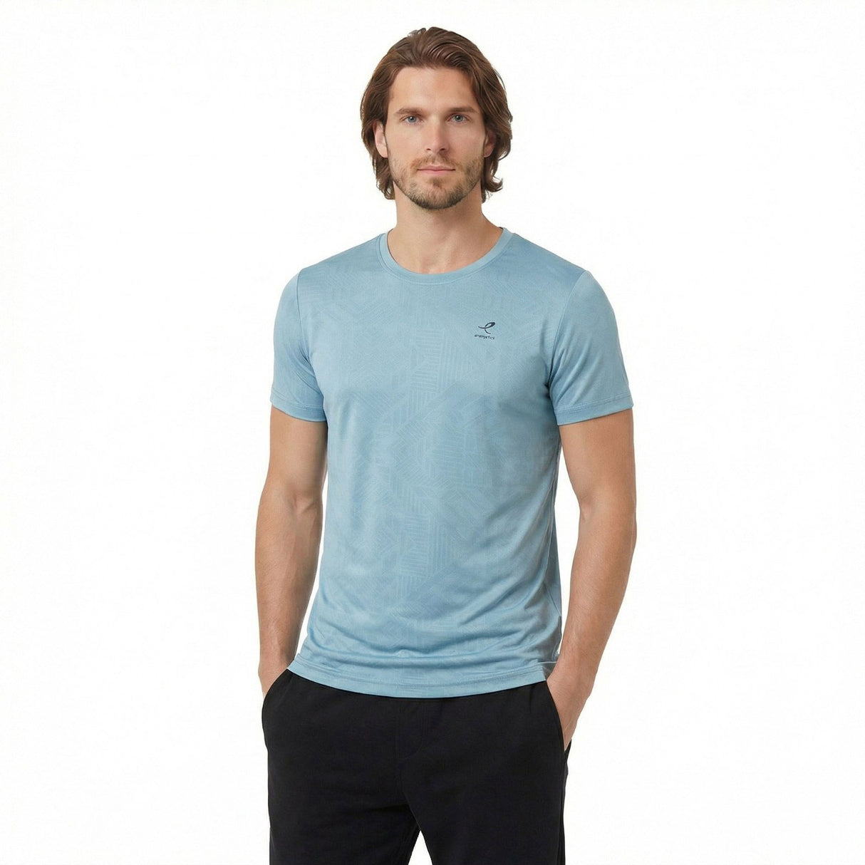 ENERGETICS M Fabio III SS Tee  BLUE