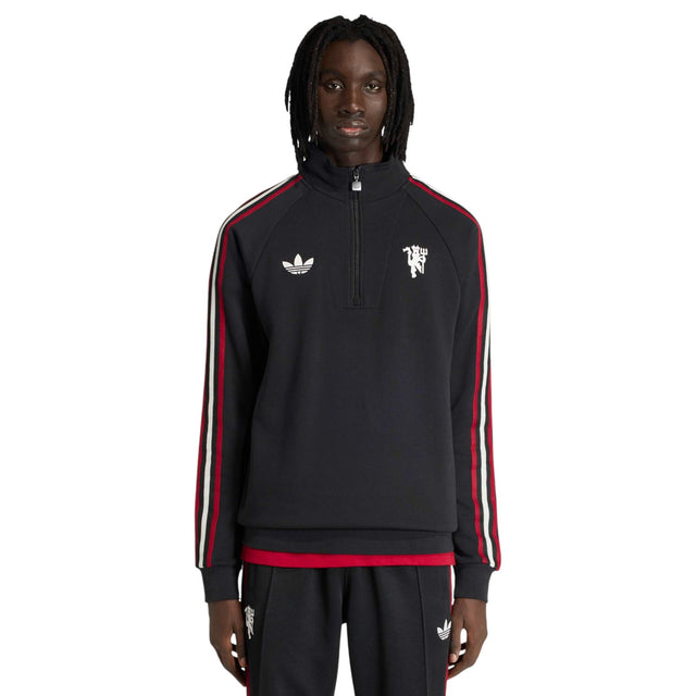 adidas Originals Man Utd Football 2025/26 Mens Half-Zip Top