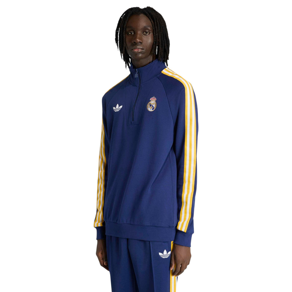 adidas OG Real Madrid Football 2025/26 Mens Half-Zip Top
