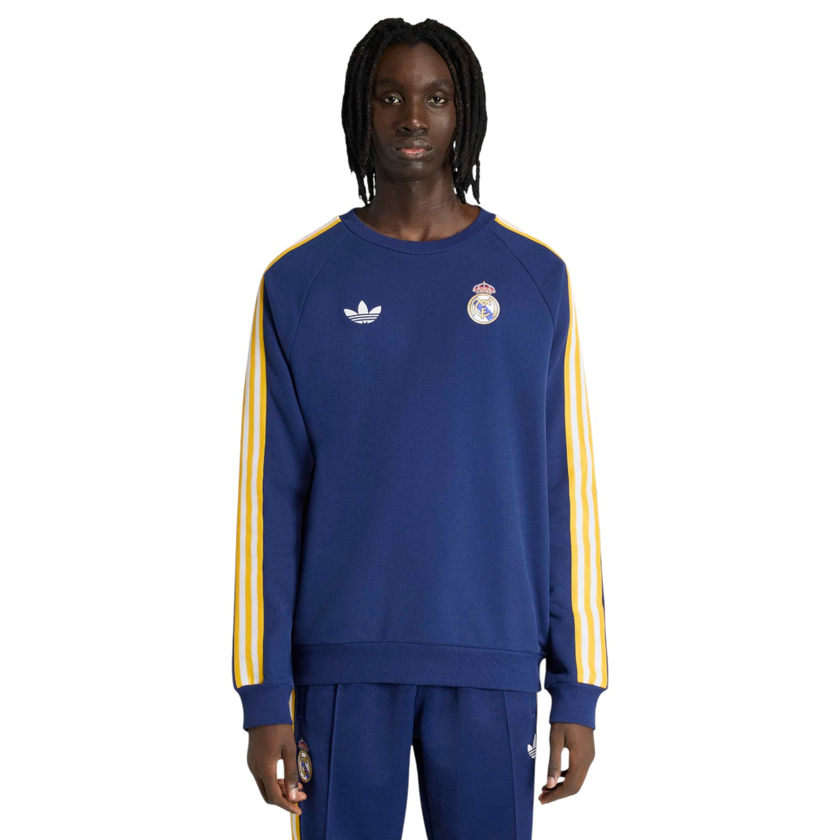 adidas OG Real Madrid Football 2025/26 Mens Crew Sweatshirt