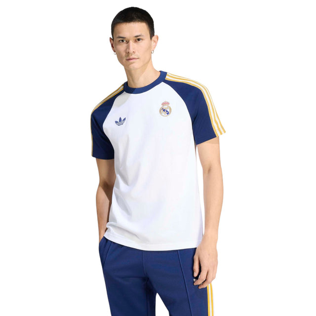 adidas Real Madrid Football Originals Mens Slim-Fit T-Shirt