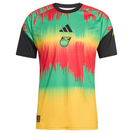 adidas Jamaica Football WC 2026 Mens Pre-Match Home Jersey