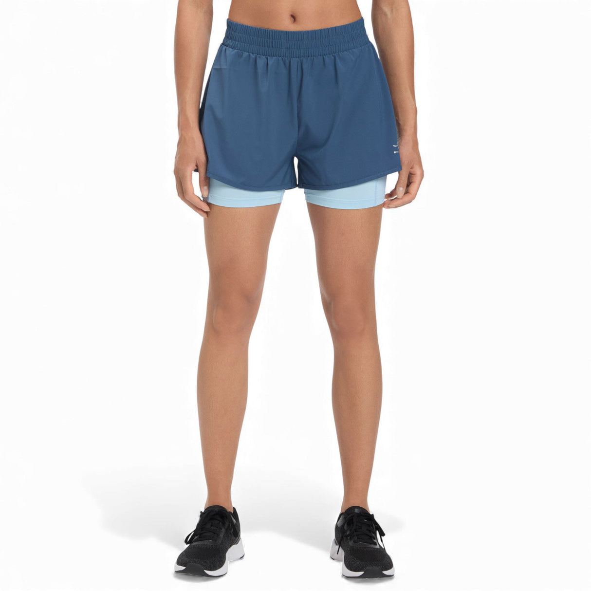 Energetics Bamas IX 2 in 1 Womens Running Shorts