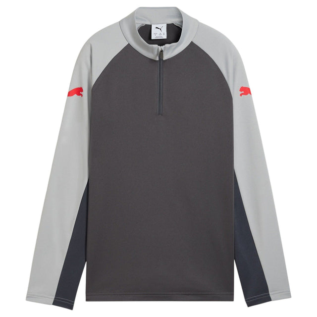 Puma IndividualLIGA Football Kids Half-Zip Training Top