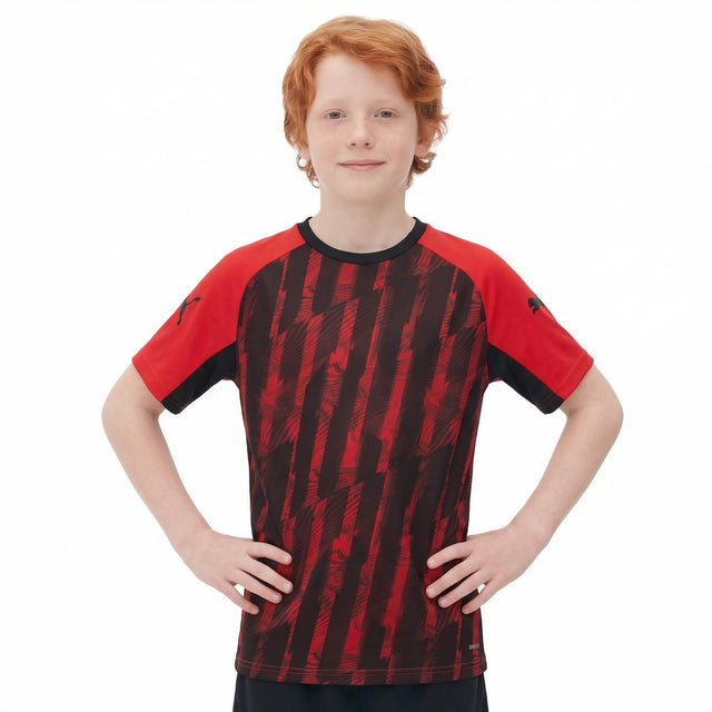 Puma B individualLIGA Graphic Jsy Jr Rd