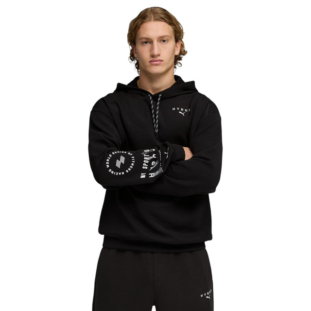Puma X Hyrox Cloudspun Mens Regular-Fit Training Hoodie