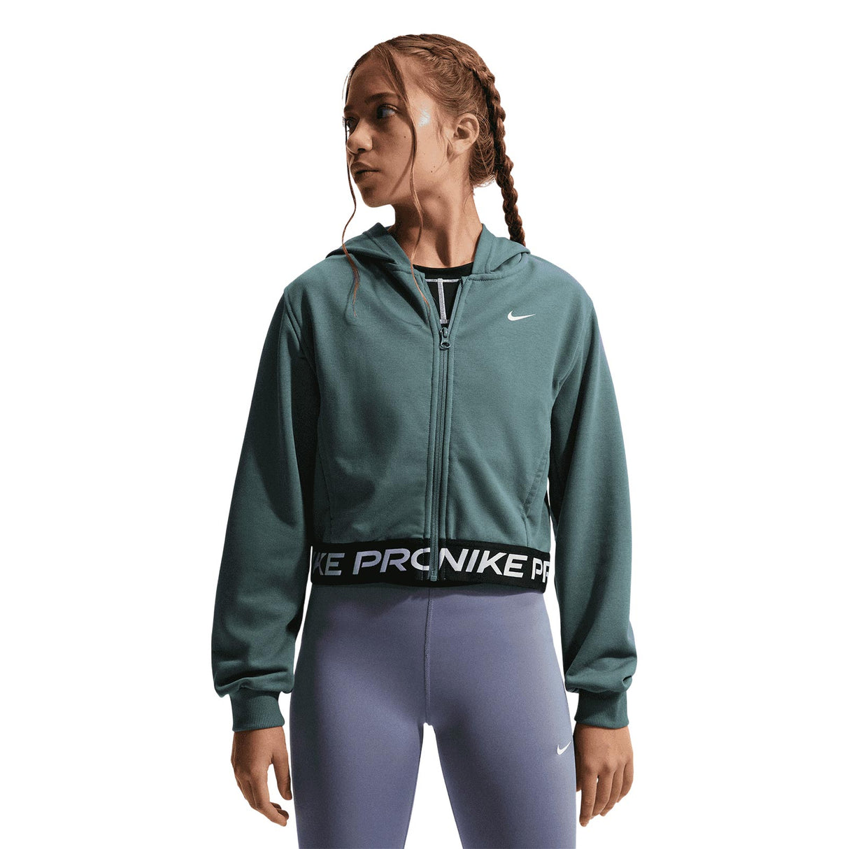 Nike G NP DF FZ FLC HOODY Green