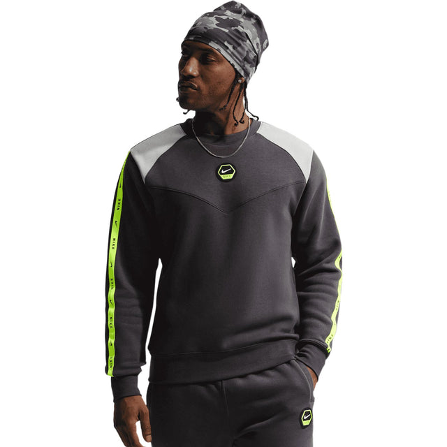 Nike M NSW CS CREW FLC BB Grey