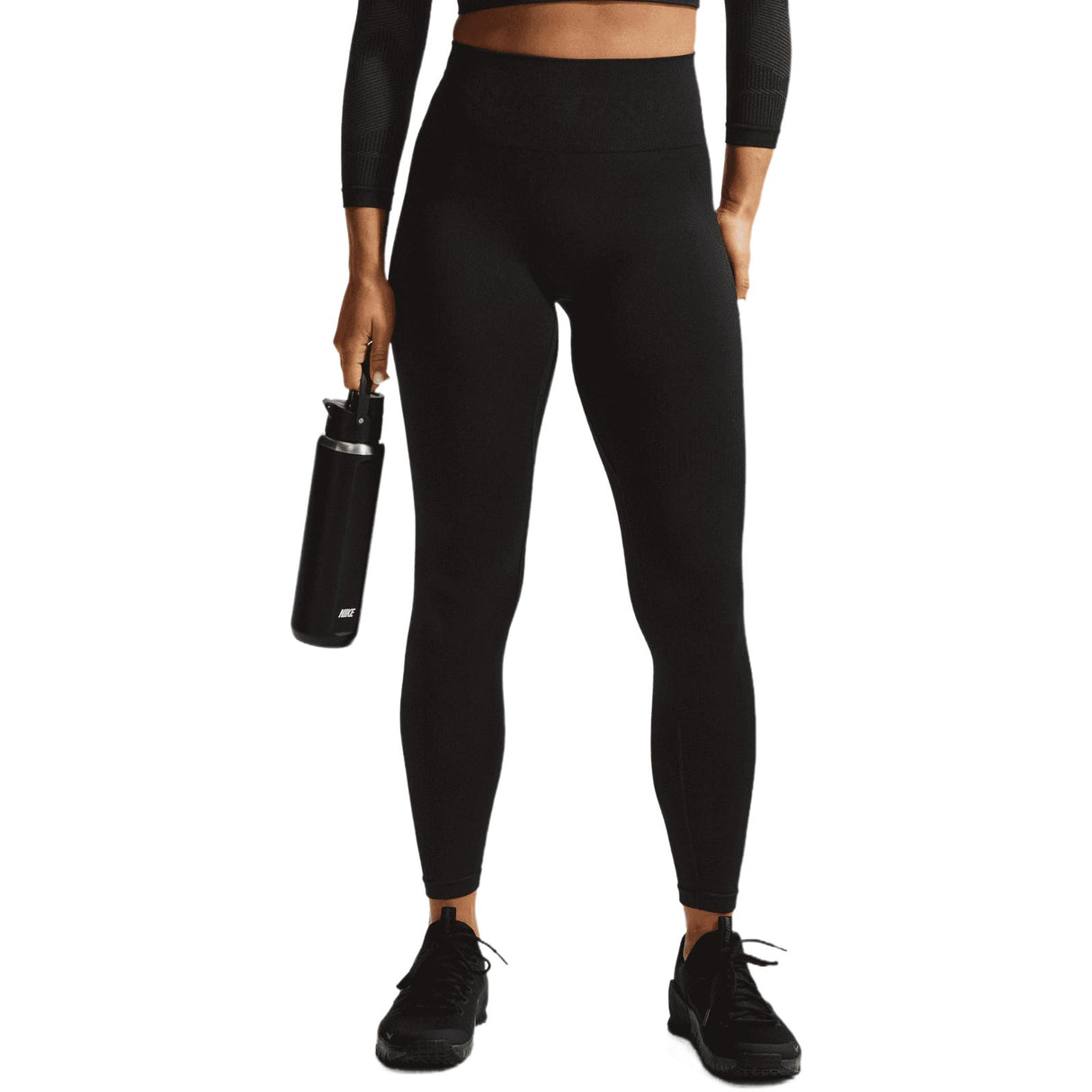 Nike W NP DF SMLS HR 7/8 TIGHT Black